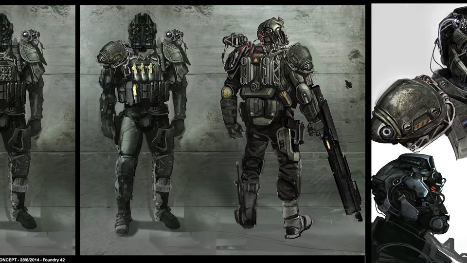 Das Konzept für die Heavy Outlaw Armor beinhaltet jetzt ebenfalls umfangreiche modulare Eigenschaften. 