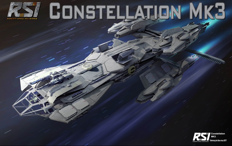 Für 250 US-Dollar gibt es in Star Citizen das RSI Constellation Mk3.