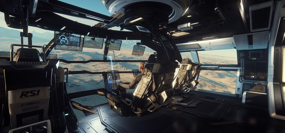 Cockpits kleiner und großer Schiffe sollen einheitliche Animationssets für Piloten in ihren Sitzen erhalten. 