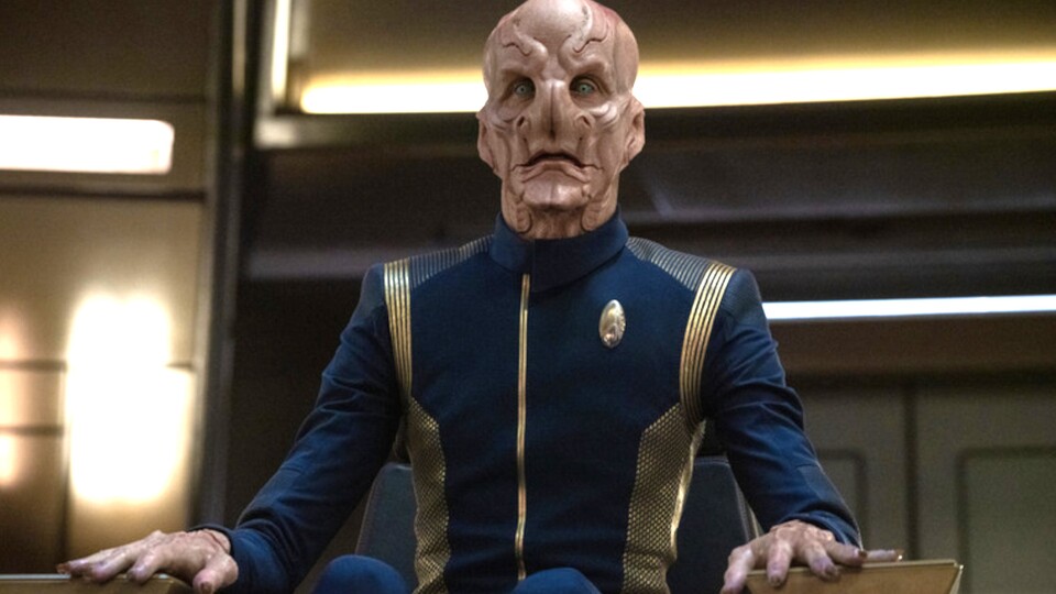 Saru (Doug Jones) hatte mit dem Ende seiner Geschichte weitaus mehr Glück. Bildquelle: Paramount