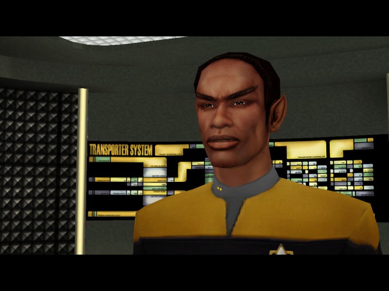 Bekannte Gesichter wie Sicherheitschef Tuvok bringen viel Star-Trek-Flair.
