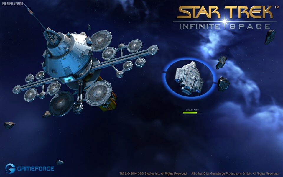 Star Trek: Infinite Space läuft dank Unity-Engine komplett im Browser und bietet 3D-Grafik. Die Spielwelt ist allerdings zweidimensional.
