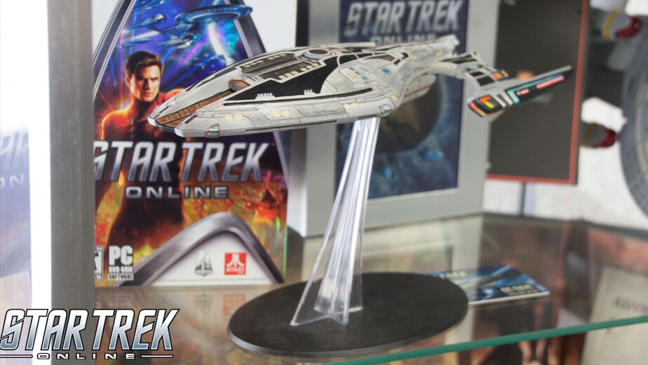 Die Pathfinder aus dem 3D-Drucker macht sich gut in jeder Star-Trek-Vitrine. 