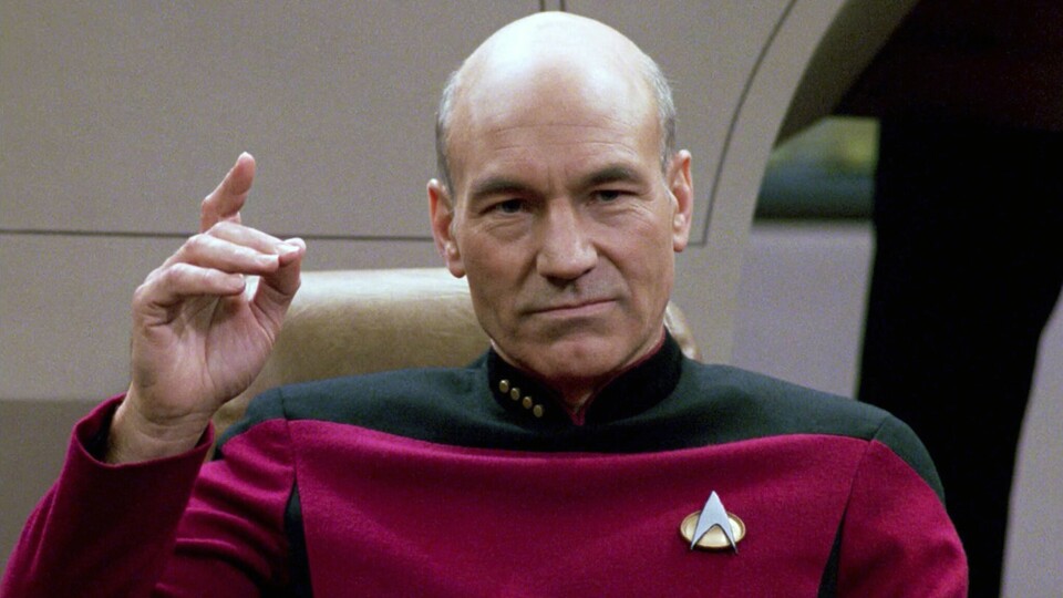 Energie! Captain Jean-Luc Picard ist einer der kultigsten Captains der Enterprise.