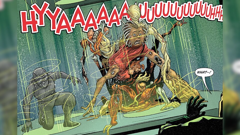 Das Bild zeigt eindeutig, warum der Tod so grausam war. Bildquelle: IDW Publishing