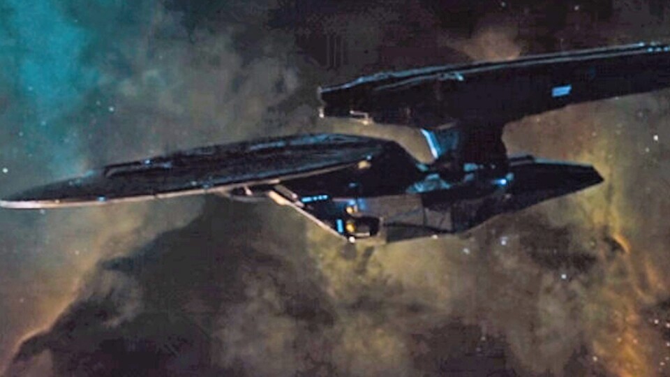Gigantisch groß und mächtig gefährlich: Die USS Vengeance ist ein Kriegsschiff (Bild: Paramount).