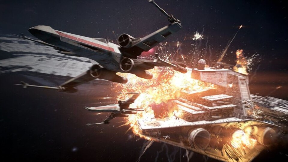 Star Wars: Battlefront 2 bietet bereits im Hauptspiel Weltraumschlachten. Und die machen Laune.