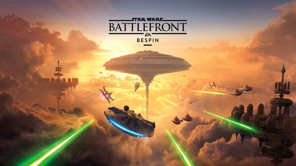 Der zweite DLC für Star Wars: Battlefront spielt auf Bespin und kann noch bis zum 18. September kostenlos ausprobiert werden.