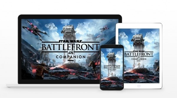 In der Companion-App zu Star Wars: Battlefront finden sich Details zu den Star-Cards und Blastern des Spiels.