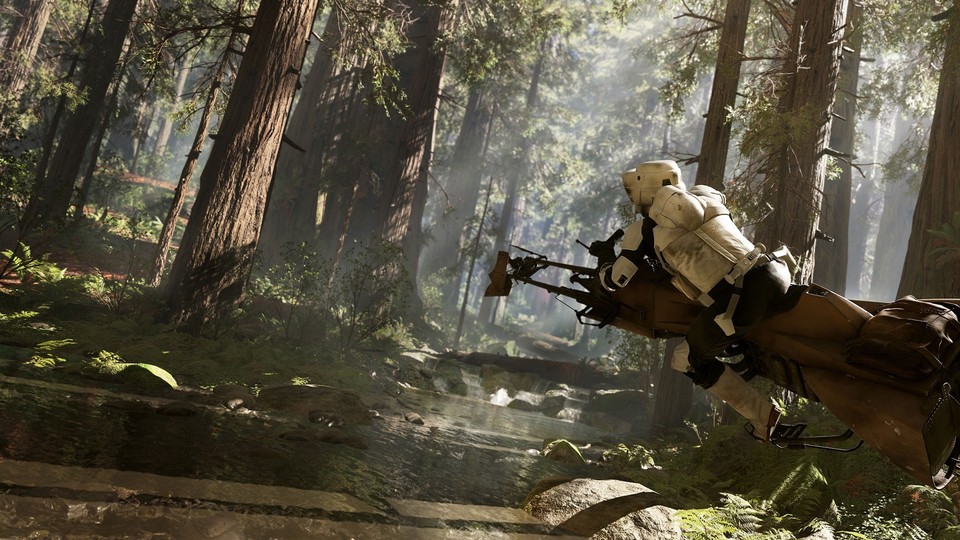 Die Entwickler von Star Wars: Battlefront haben die Download-Größe des Spiels verraten.