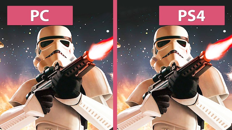 Star Wars: Battlefront - PC und PS4 der Beta im Grafikvergleich