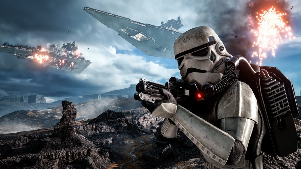 Star Wars: Battlefront inszeniert die Schlachten der ersten Filmtrilogie so packend wie nie zuvor. 