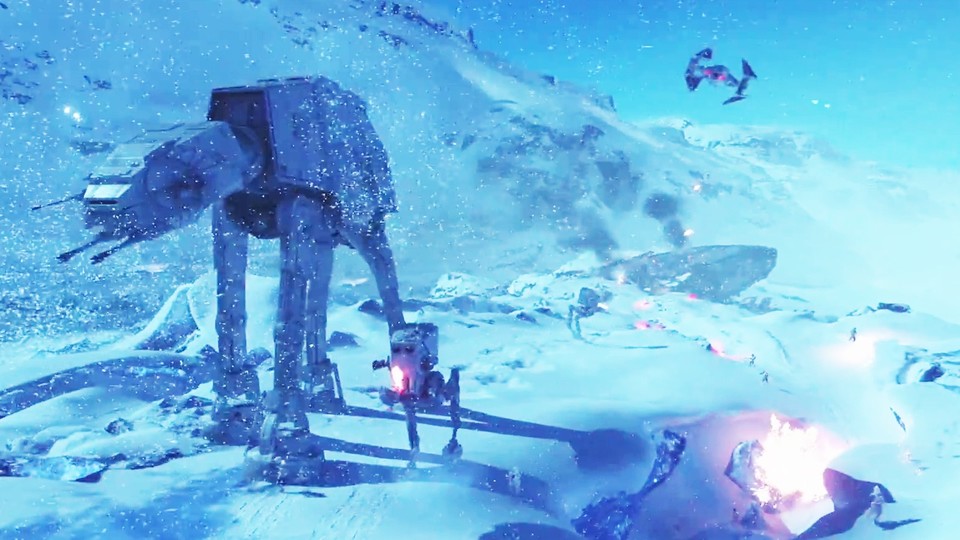Star Wars: Battlefront - Neue Hoth-Nachtkarte im Teaser