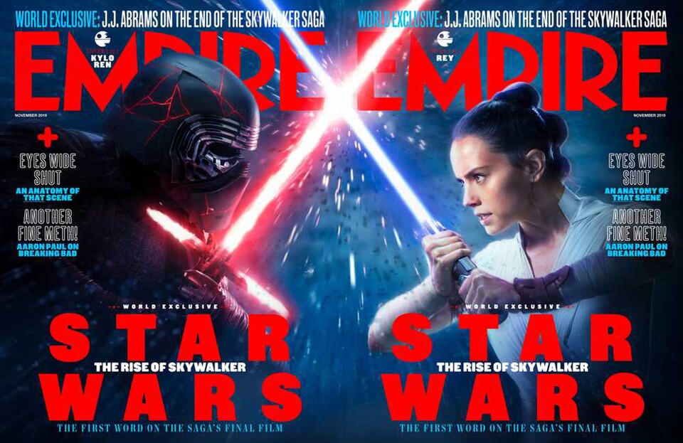 Die Titelstory zu Star Wars ziert auch das Cover des US-Magazin Empire.