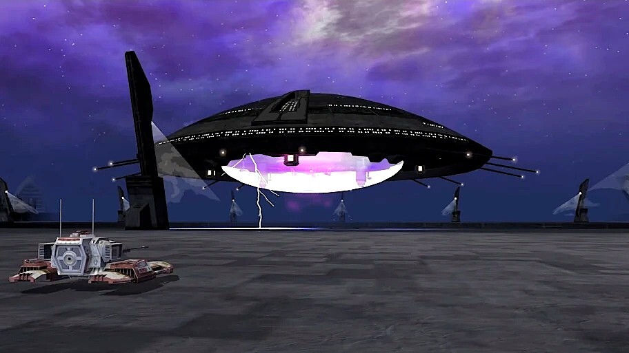 Der Dark Reaper im Videospiel Star Wars: The Clone Wars von 2002.
