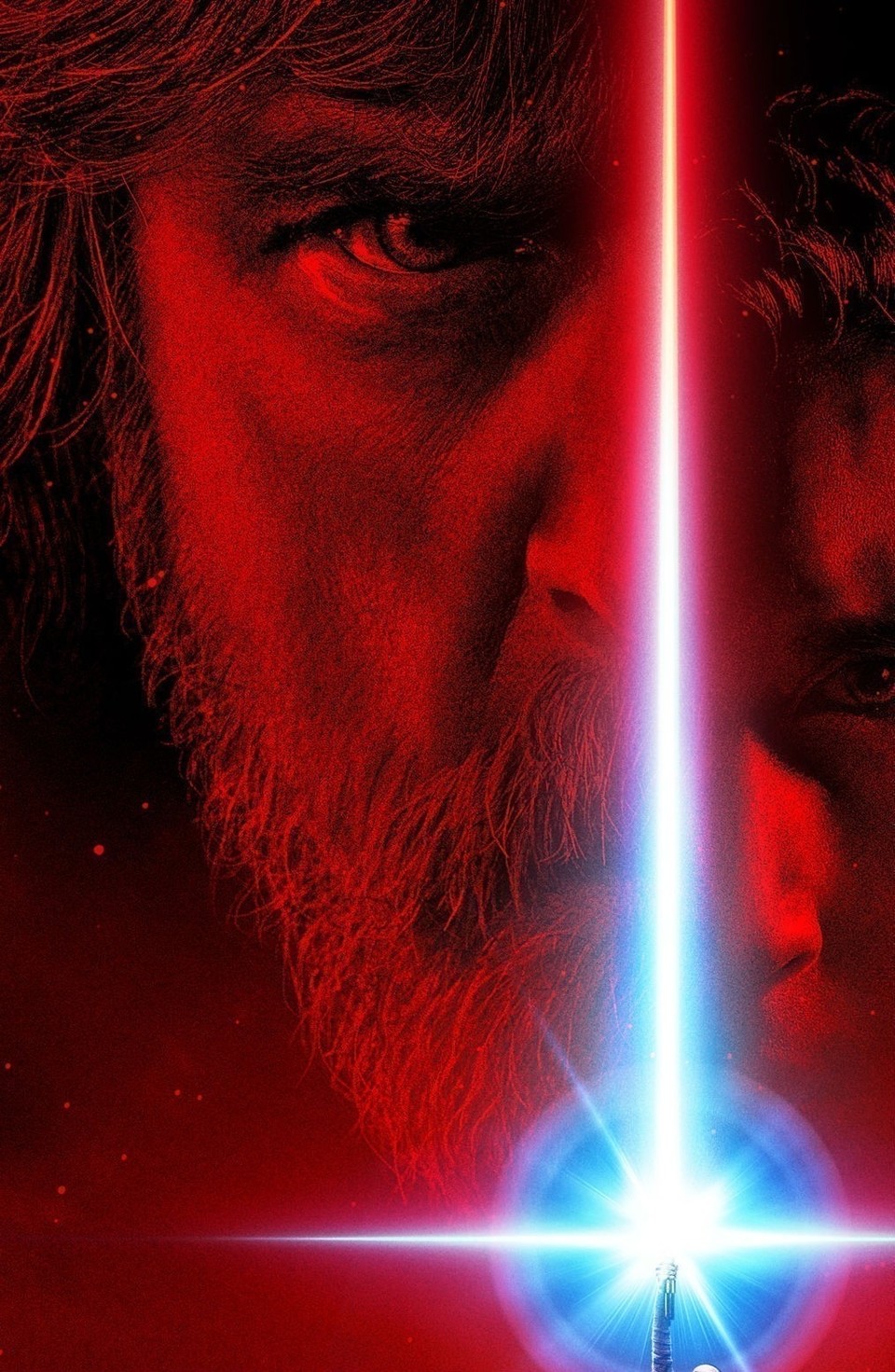 Das Poster zu Star Wars 8 zeigt: aus Blau wird Rot.
