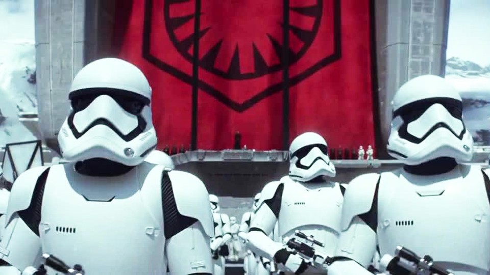 Star Wars: Episode 7 - Stormtrooper, Han Solo und Chewie im Trailer