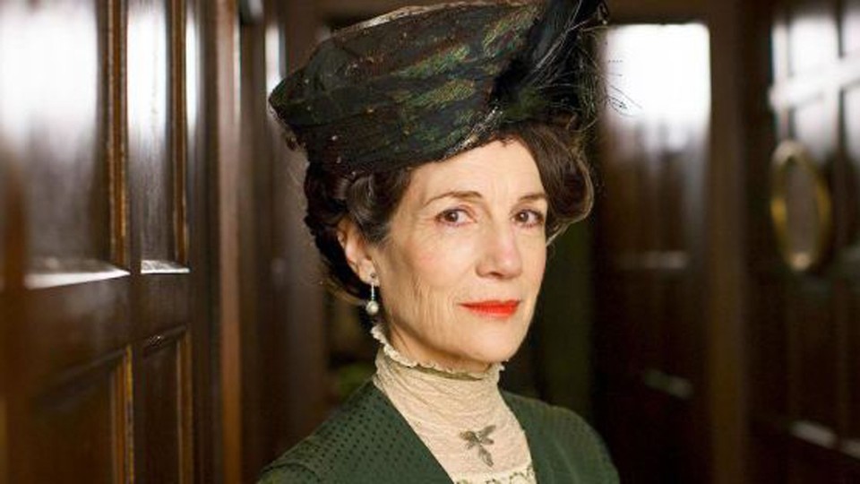 Harriet Walter im Serienhit Downton Abbey.