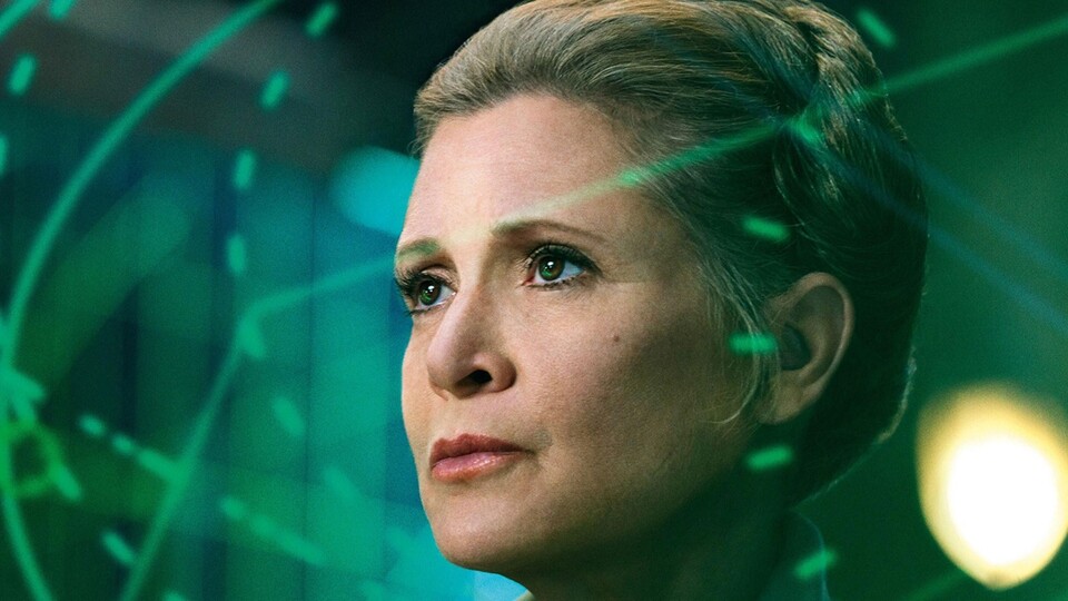 Die verstorbene Schauspielerin Carrie Fisher ist in Star Wars: The Last Jedi das letzte Mal als Leia zu sehen.