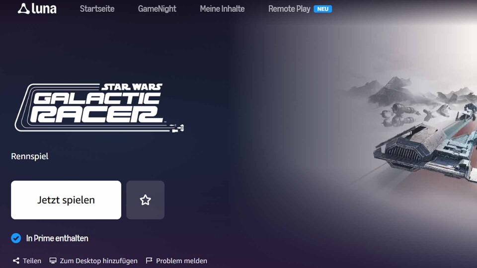 Einfach Jetzt spielen klicken und loslegen: So einfach könnt ihr jetzt Star Wars: Galactic Racer kostenlos spielen!