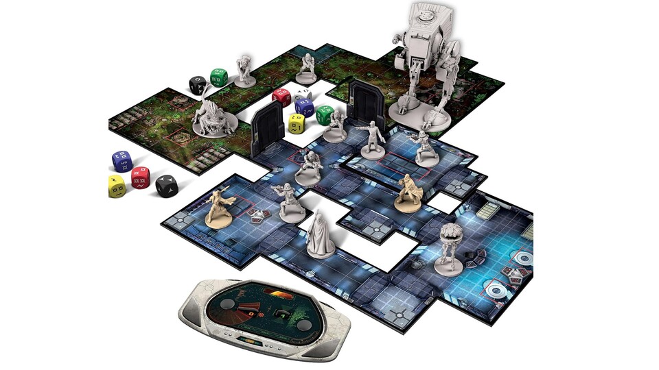 Auch dieses Brettspiel kann mit tollen Miniaturen glänzen.