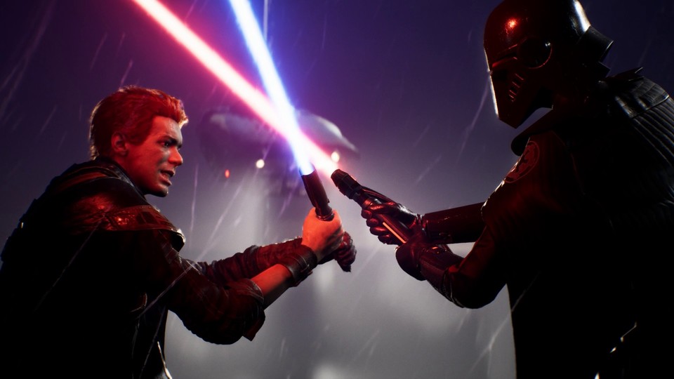 Star Wars Jedi: Fallen Order lässt euch euer ganz individuelles Lichtschwert zusammenbauen.