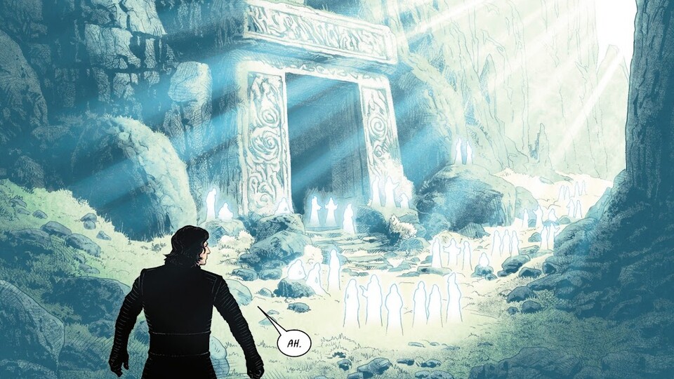 Kylo Ren hat nicht nach dem Jedi-Jenseits gesucht - aber es gefunden. Bildquelle: DisneyMarvelComics