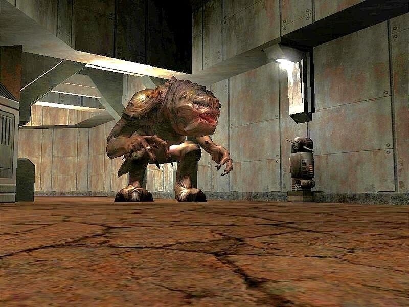 Jedi Academy ist so alt, dass sämtliche Screenshots davon in unserem Archiv noch Höhlenmalereien sind.