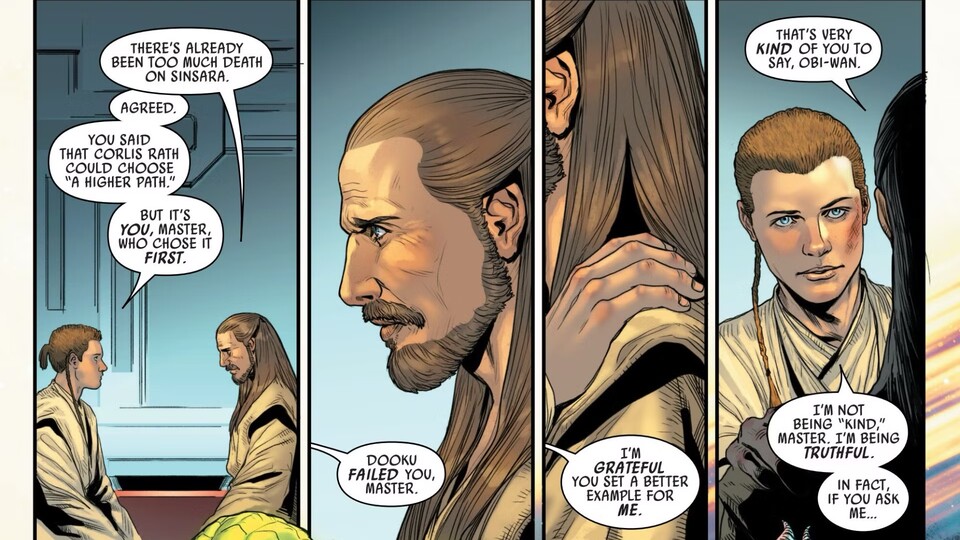 In den Augen von Obi-Wan Kenobi war sein Meister Qui-Gon Jinn der größte Jedi-Ritter aller Zeiten. Bildquelle: DisneyLucasfilm