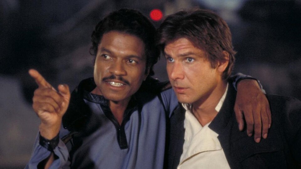 Lang ist es her: Lando Calrissian (Billy Dee Williams) und Han Solo (Harrison Ford) in der Original-Trilogie von George Lucas. 