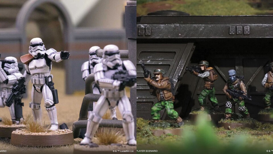 Schnappt euch eure Truppen und bekämpft euch in bester Star Wars-Manier.