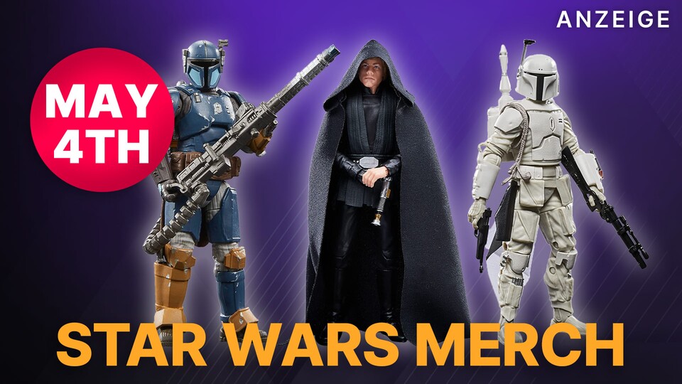 Zum Star Wars Day am 4. Mai gibts bei Amazon schon jetzt richtig starke Angebote für Star Wars Fans.