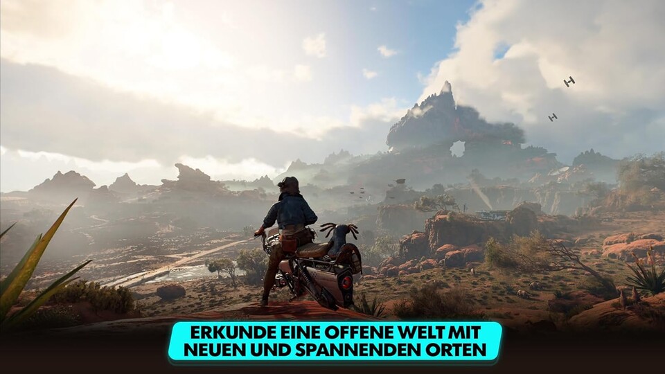 Die Open World Map ist nicht nur riesengroß, sondern auch richtig atemberaubend!