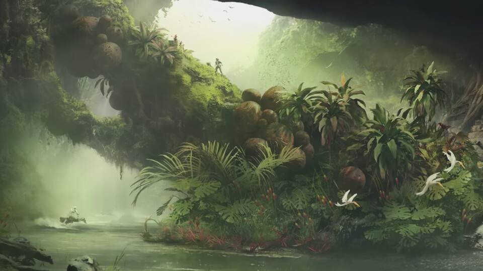 Auf Akiva warten Regenstürme und dichter Dschungel.