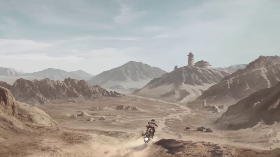 Natürlich verschlägt es einen Outlaw auch nach Tatooine.