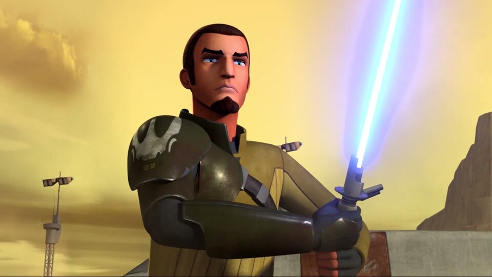 Der Jedi Kanan Jarrus gehörte zu den wichtigsten Hauptfiguren der Animationsserie Rebels. Bildquelle: DisneyLucasfilm