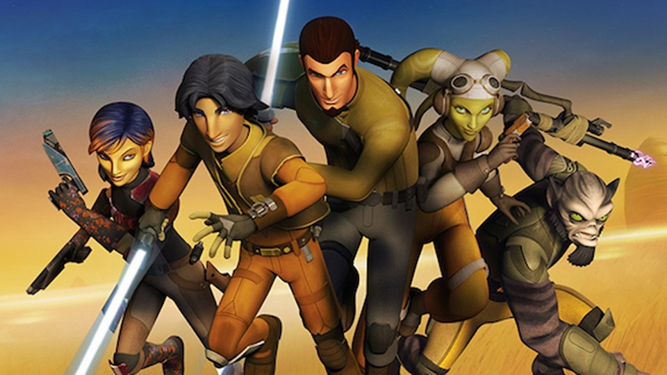 Star Wars Rebels spielt zwischen Episode 3 und 4, also passend zum Spiel The Force Unleashed.