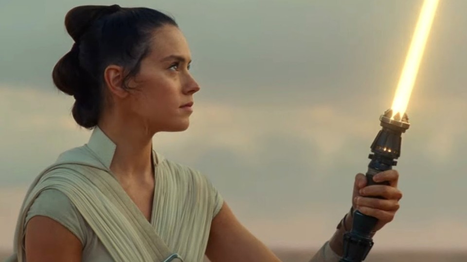 Rey Skywalker gründet in ihrem persönlichen Film einen neuen Jedi-Orden. Quelle: Walt Disney Company.