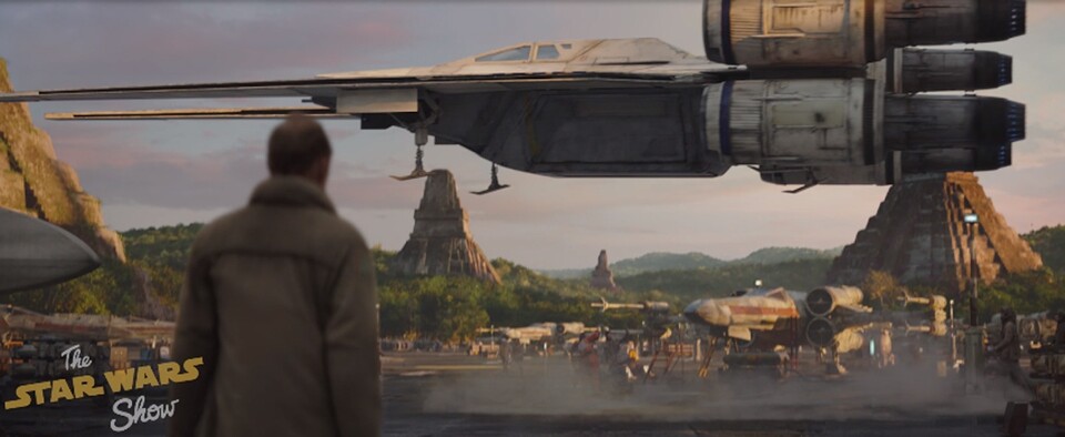 So sieht das Raumschiff der Rebellen in Star Wars: Rogue One aus: The U-Wing Fighter.