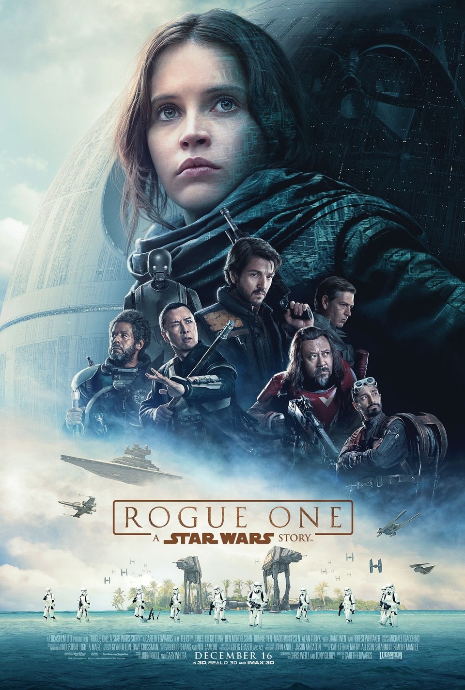 Neues offizielles Poster zu Star Wars: Rogue One.