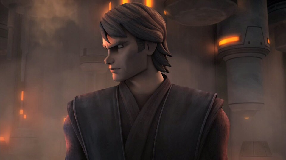 In der Animationsserie The Clone Wars wurde Anakin Skywalker von Matt Lanter vertont - und nicht von Hayden Christensen. (Bildquelle: Lucasfilm | Disney)