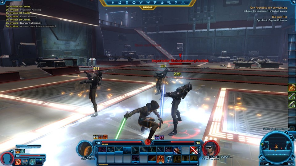 Das Legacy-System in Star Wars: The Old Republic bietet weitere Levelstufen.