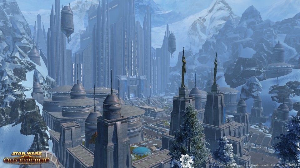 Aldera, Hauptstadt von Alderaan.