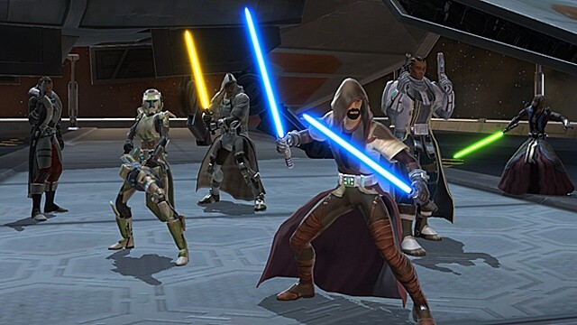 Spielszenen aus Star Wars: The Old Republic.