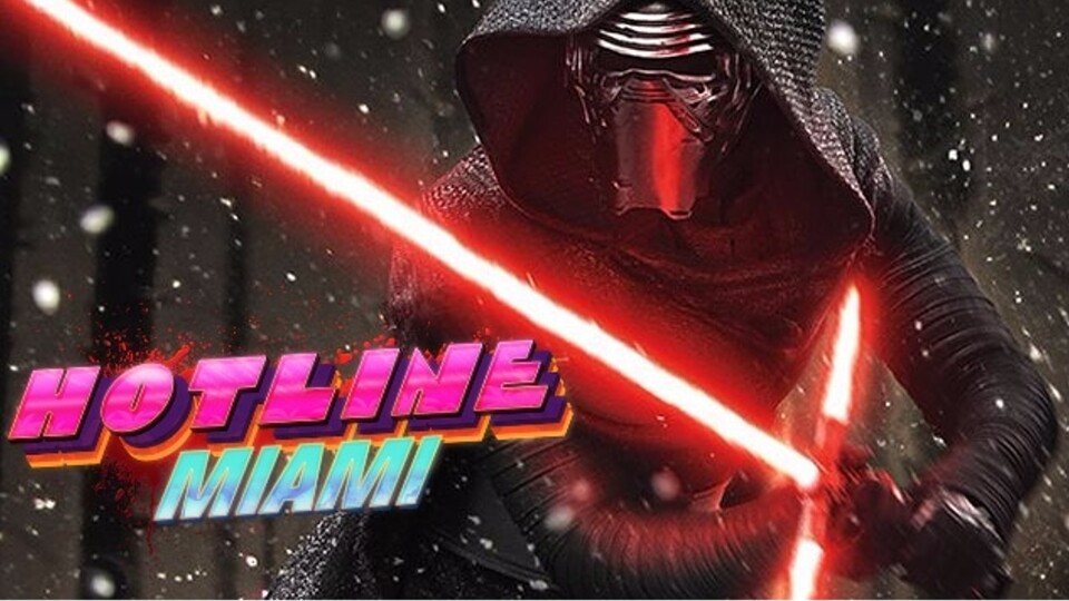 Star Wars und Hotline Miami würden sich sicher gut vertragen.