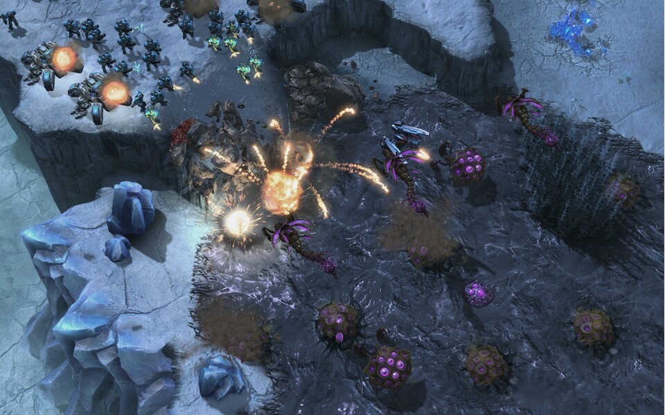 Patch 2.0.3 für die Beta-Version von StarCraft 2: Heart of the Swarm fügt die Funktion hinzu, Spielen direkt aus Replay-Videos beizutreten.