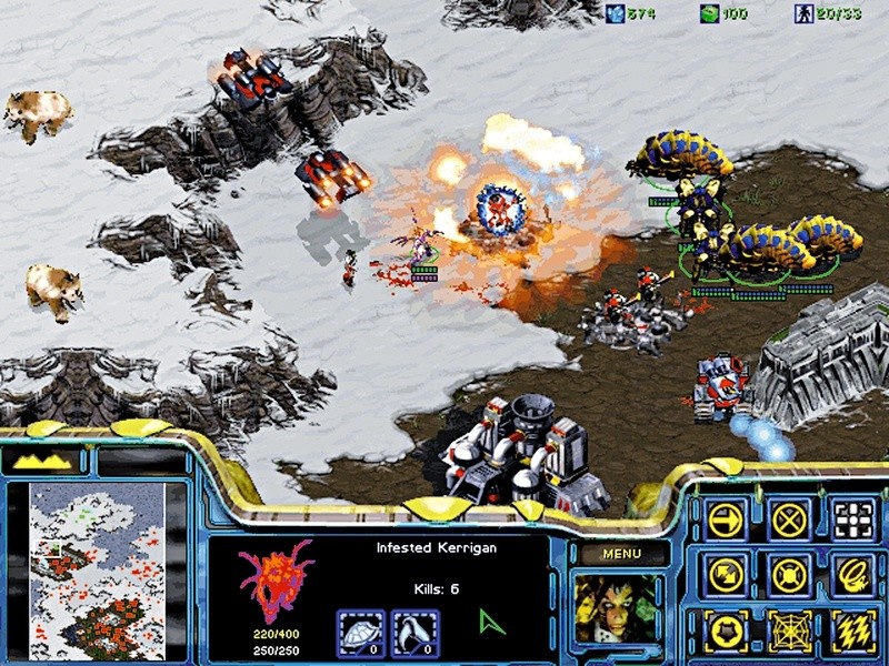 Mit dem Addon Brood War knüpfte Blizzard im Dezember 1998 an den Erfolg des Hauptprogramms an.