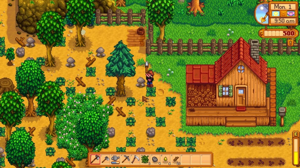 Das Update 1.07 optimiert das Verhalten der Ehepartner in Stardew Valley.