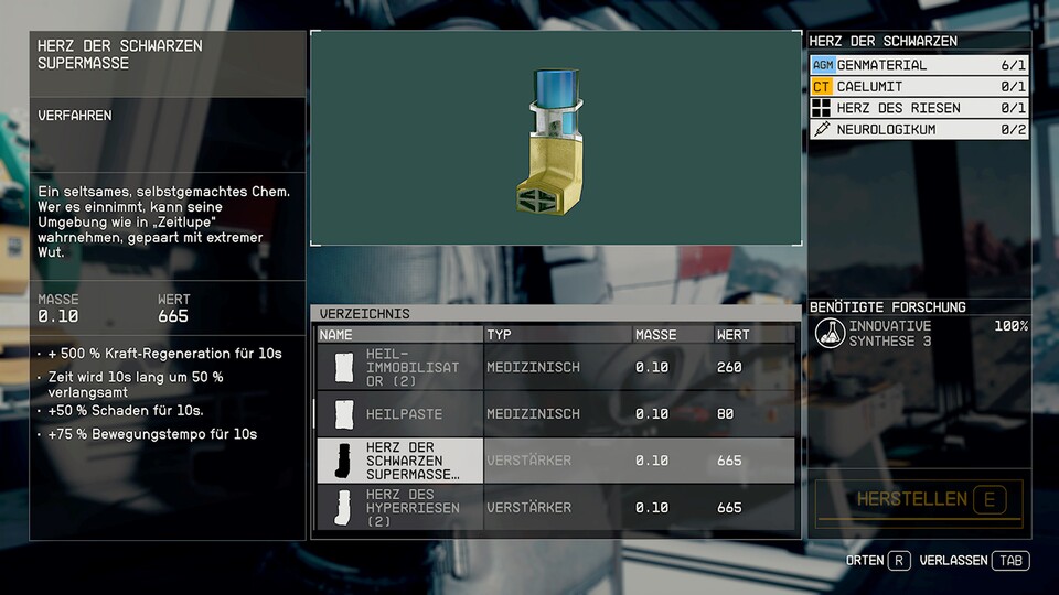 Am Ende des Forschungsbaumes warten besonders Starke Buffs für euren Charakter.