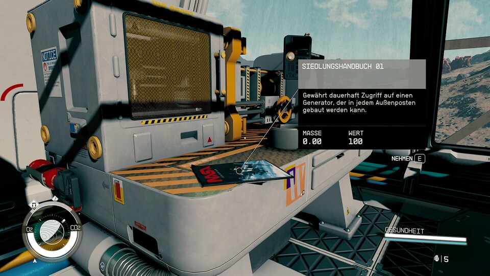 Das Siedlungshandbuch schaltet zusätzliche Gebäude, Maschinen und Dekorationen für eure Außenposten frei.